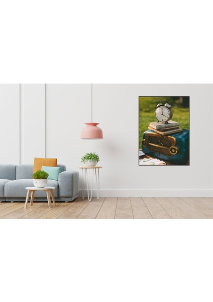 Nostalji Radyo 40 x 60 Elmas Mozaik Tablo