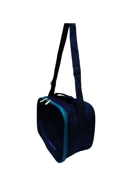 3321 Termoslu Beslenme Çantası Lacivert Renk 23X18X10CM