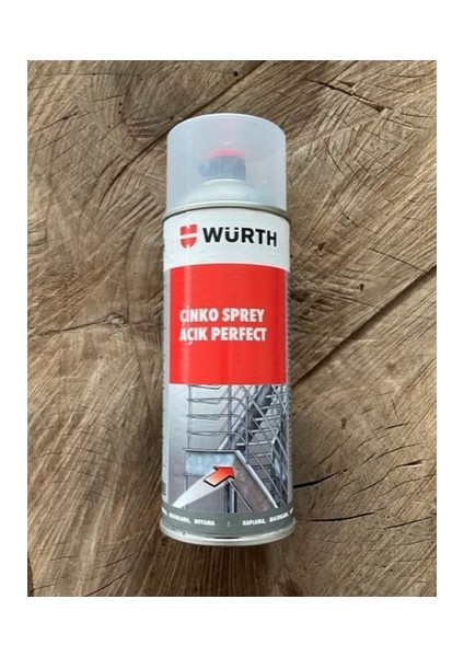 Würth Çinko Sprey Boya Çinko Perfect Sprey 400ML Germany