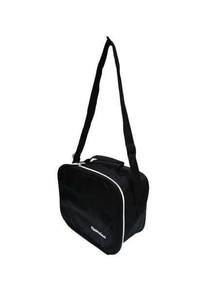 3321 Termoslu Beslenme Çantası Siyah Renk 23X18X10CM