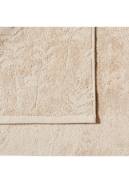 Botanical Yüz Havlusu - Bej - 50X80 cm