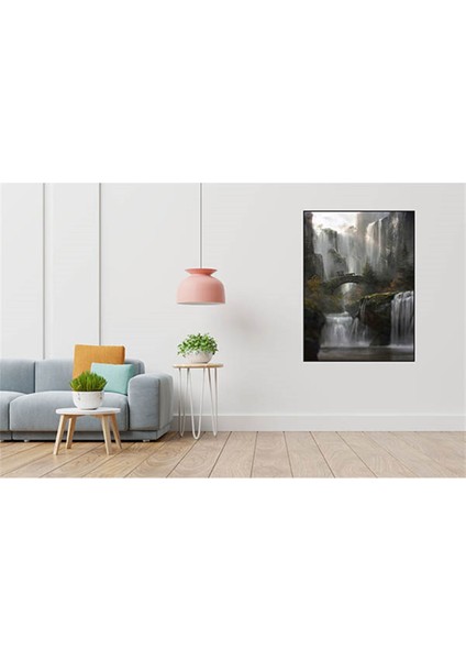 Selale Koprusu 40 x 60 Elmas Mozaik Tablo