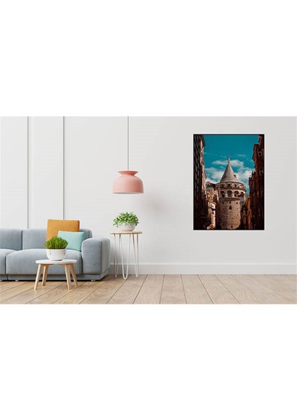 Galata Koprusu 40 x 60 Elmas Mozaik Tablo