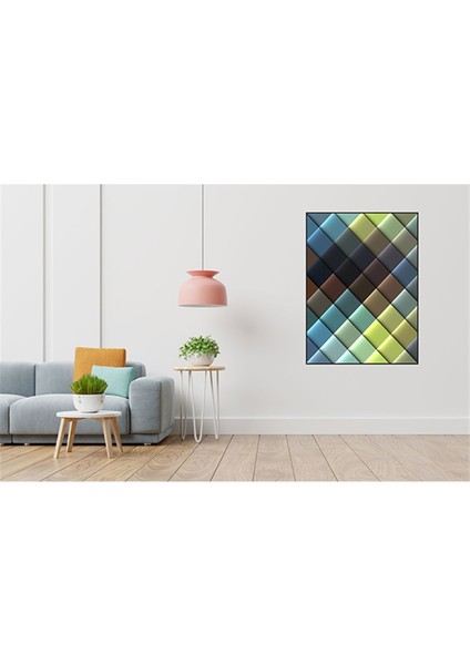 Soft Desen 40 x 60 Elmas Mozaik Tablo