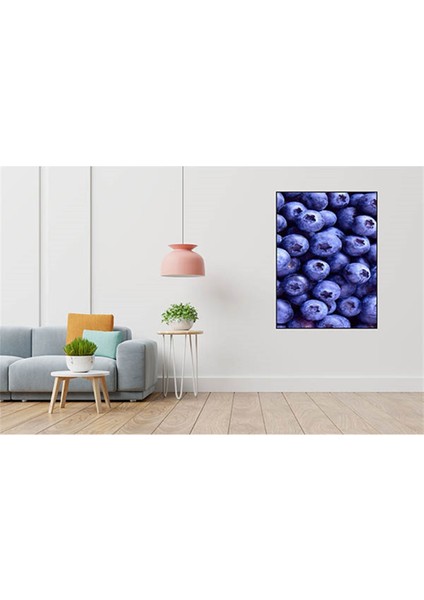 Yaban Mersinleri 40 x 60 Elmas Mozaik Tablo