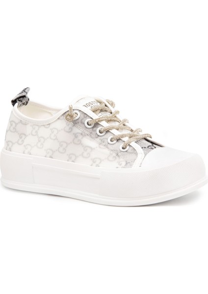 Gj 384 Gri Bayan Sneaker Kadın Casual
