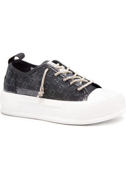Gj 384 Siyah Bayan Sneaker Kadın Casual