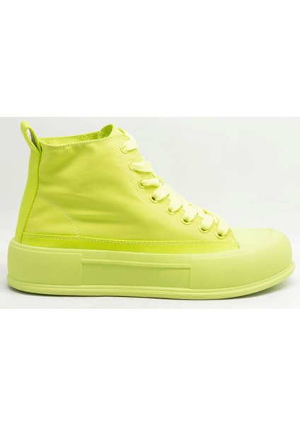 Gj 325 1 Yeşil Bayan Sneaker Kadın Casual