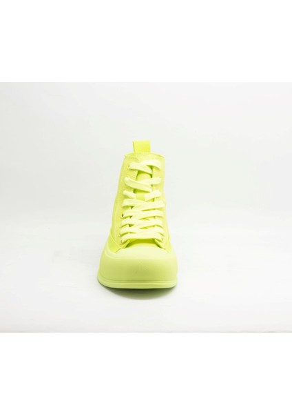 Gj 325 1 Yeşil Bayan Sneaker Kadın Casual