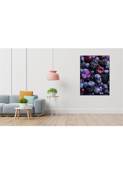 Taze Orman Meyveleri 41 x 53 Elmas Mozaik Tablo