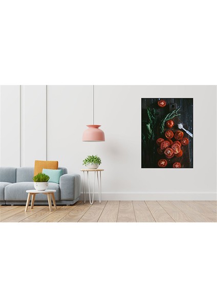 Domatesler 41 x 46 Elmas Mozaik Tablo