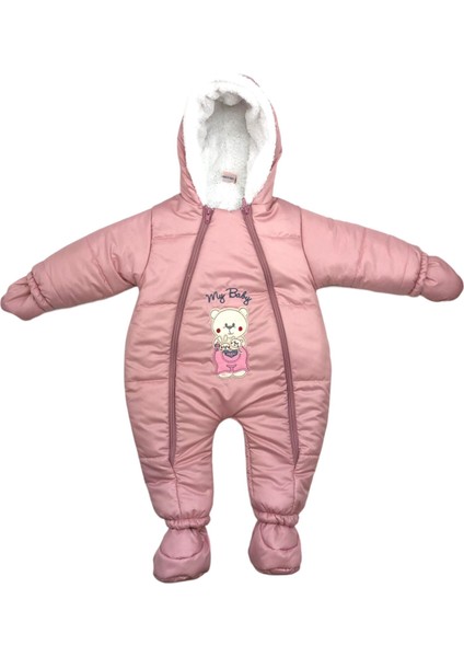 My Baby 2023 Kışlık Welsoft Kozmonot Tulum