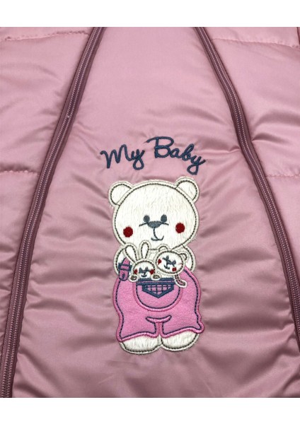 My Baby 2023 Kışlık Welsoft Kozmonot Tulum