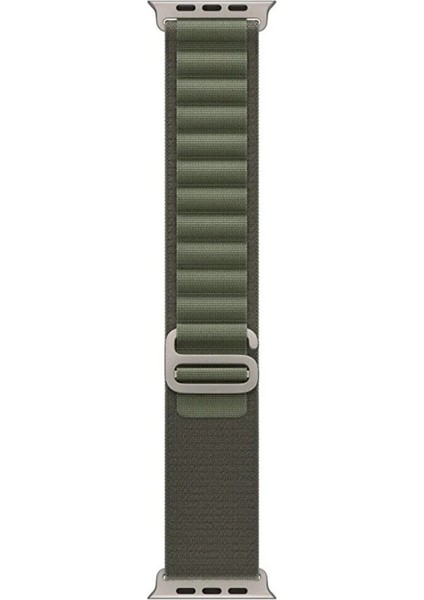 Apple Watch Uyumlu 1/2/3/4/5/6/7/42/44/45MM Uyumlu Kordon Alpine Hasır Kordon