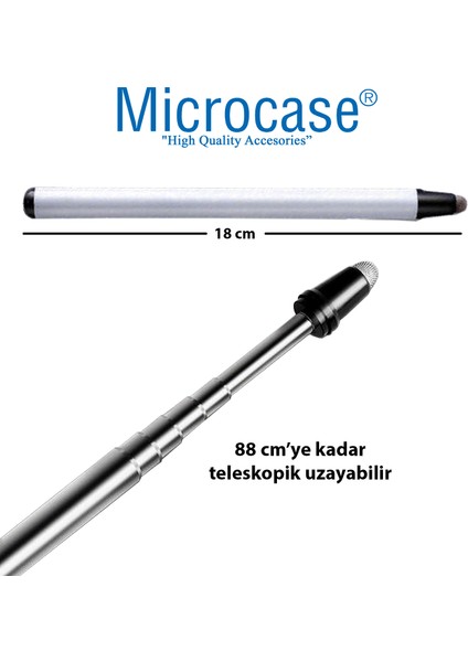 Universal Telefon Tablet Teleskopik Uzayabilir Akıllı Tahta Sunum Kalemi 88 cm - AL3546 fiyatları