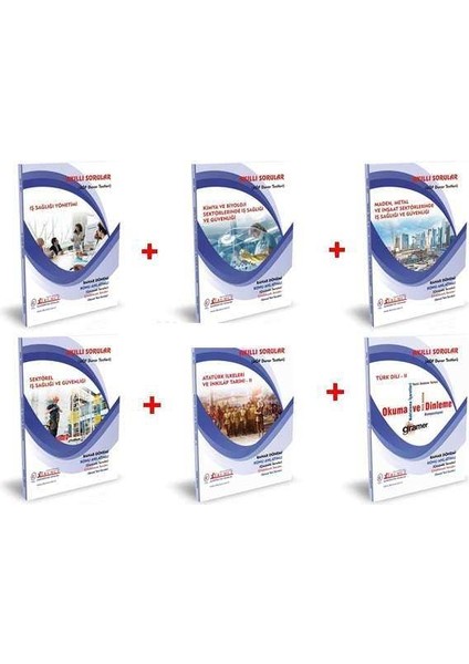 İlkumut Yayınları Açık Öğretim Iş Sağlığı ve Güvenliği 2 Sınıf Bahar Dönemi 4 Dönem Konu Anlatımlı Soru Bankası Set