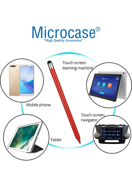 Universal Telefon Tablet Navigasyon 2in1 Stylus Pen Dokunmatik Kalem - AL3465 fırsatları