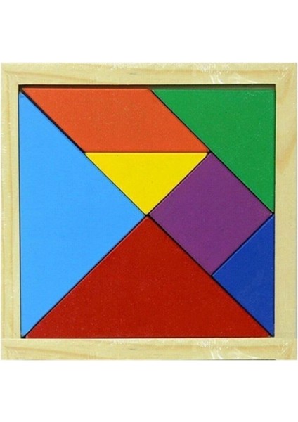 Ahşap Tangram 14X14