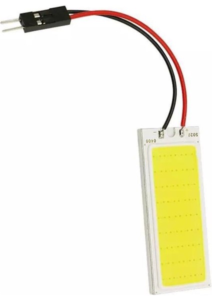 1 Adet3.5x 4 cm Sofid Cob LED Tavan Beyaz Renk Tüm Araçlara Uygun