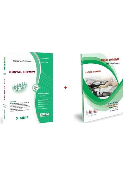 AÖF Açık Öğretim Sosyal Hizmet 3. Sınıf 6 Dönem (Bahar) Konu Anlatımlı Soru Bankası