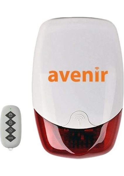 AV-02WF Wifi Akıllı Ev Alarm Sistem Seti