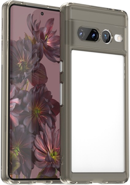 Google Pixel 7 Pro Shield Serisi Darbeye Dayanıklı Yarı Esnek Plastik Tpu Kılıf - AL8100