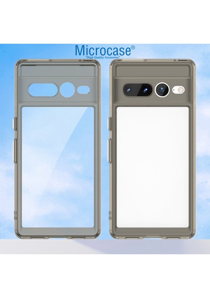 Google Pixel 7 Pro Shield Serisi Darbeye Dayanıklı Yarı Esnek Plastik Tpu Kılıf - AL8100