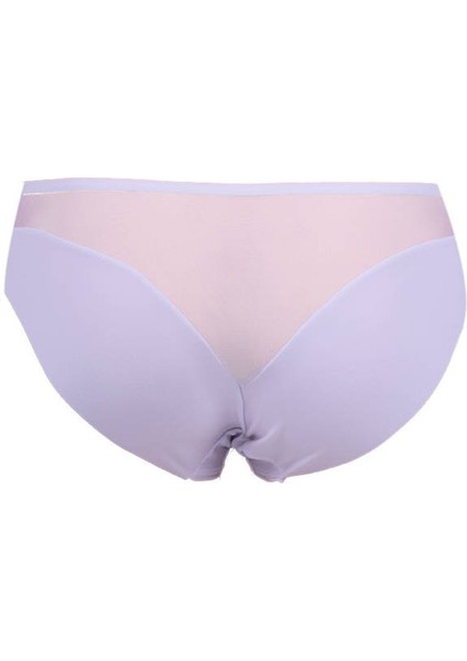 Tül Dekolteli Lazer Kesim Külot 2468 | Beyaz