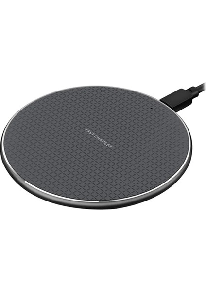 Universal 10W Wireless Kablosuz Hızlı Şarj Pedi Fast Wireless Charger Pad - AL3542