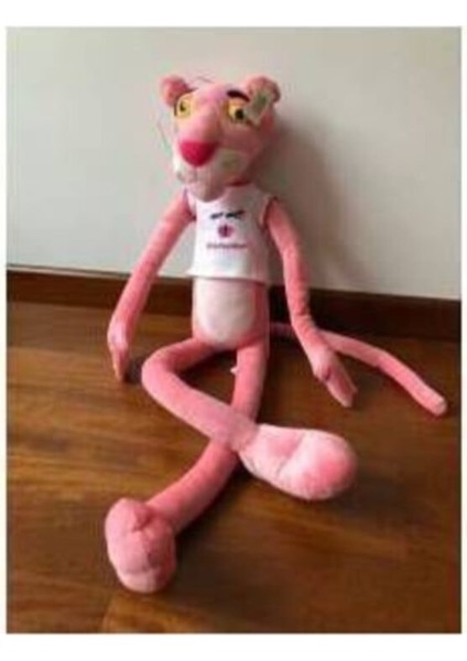 Toprock Store Pembe Panter Tişörtlü 50 cm Peluş Pembe Panther Oyuncak Pembe Panter Peluş Oyuncak 50 cm