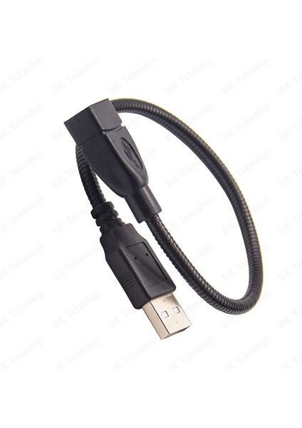 Esnek Metal USB 2.0 Erkek - Dişi Stand Veri Güç Uzatma Kablosu