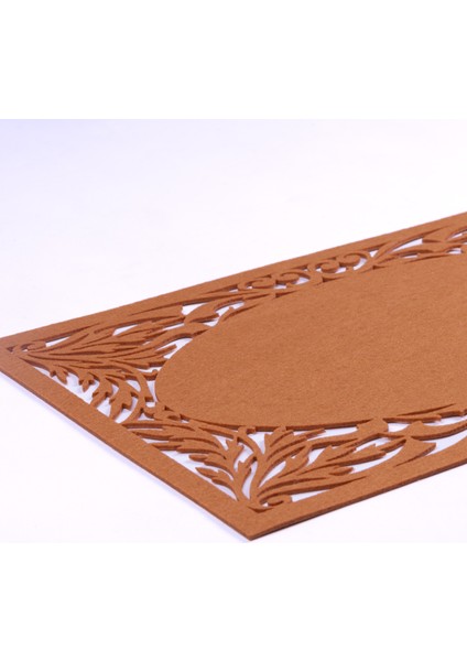 Tarçın keçe amerikan servis, branch - 29x45 cm 1 adet