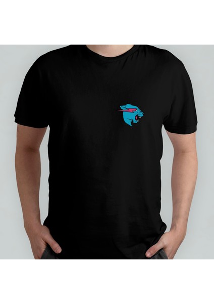 Mr. Beast %100 Pamuklu Bisiklet Yaka T-Shirt Model - 2