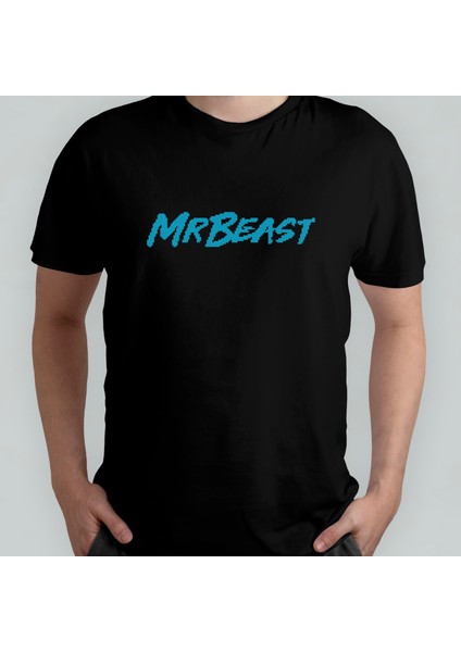 Mr. Beast %100 Pamuklu Bisiklet Yaka T-Shirt Model - 8