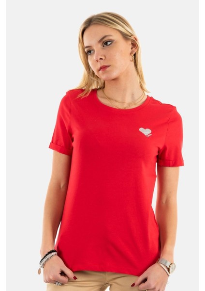 15244714-23Y Onlkıta S/s Logo Top Noos Kadın T-Shirt