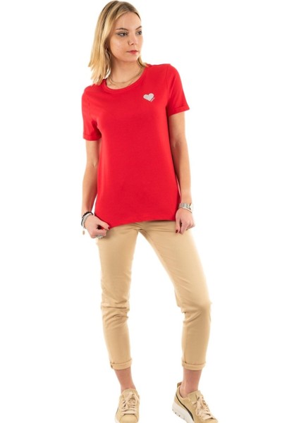 15244714-23Y Onlkıta S/s Logo Top Noos Kadın T-Shirt fiyatları
