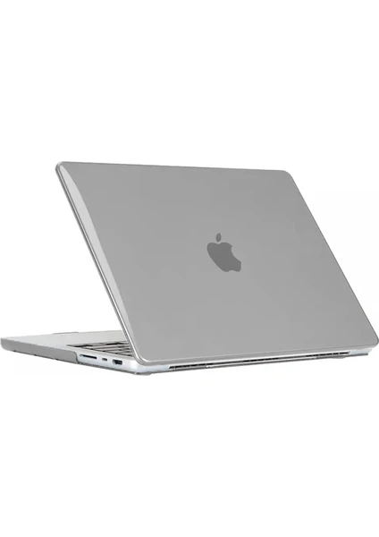 Apple Macbook 13.3' Air M1 A2337 Kılıf Kristal Ön Arka Şeffaf Kapak