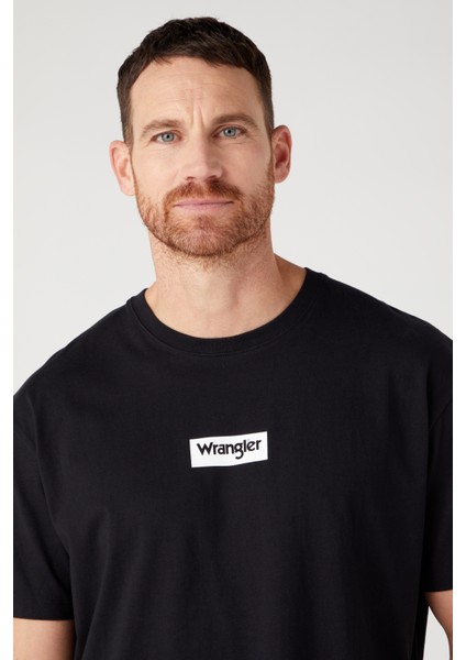 Wrangler Erkek Siyah Tişört