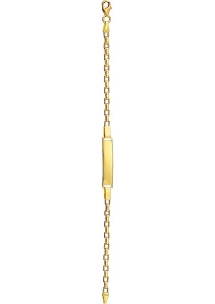 Çocuk 14 Ayar Altın Künye Bileklik fiyatları