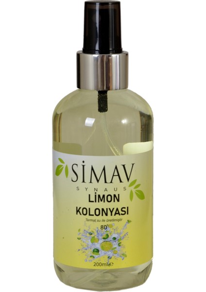 Termal Sulu Limon Kolonyası Spreyli - 200 ml