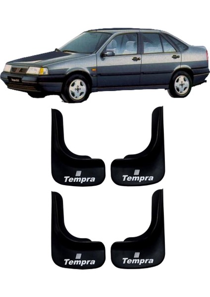 Fiat Tempra Uyumlu 4 Lü Ön-Arka Paçalık Tozluk Çamurluk FIA1UX014YD