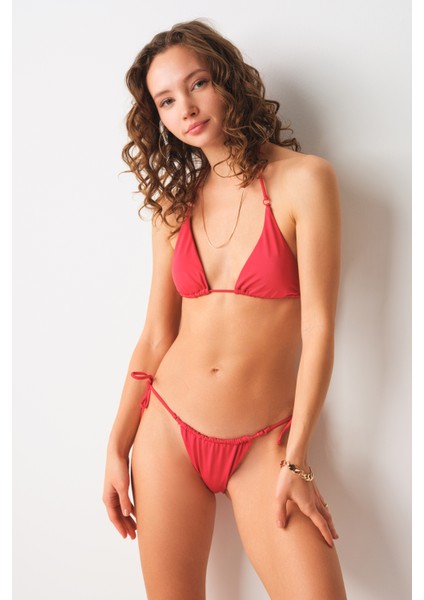 Marine Ipli Bikini Tek Alt Kırmızı 239204 fırsatları