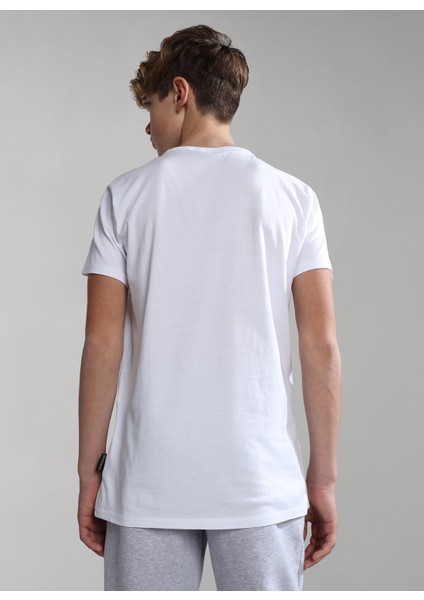 Beyaz Erkek Çocuk T-Shirt NP0A4G4PMBT1 K S-Box Ss 1 fiyatları