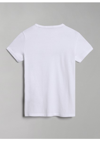 Beyaz Erkek Çocuk T-Shirt NP0A4G4PMBT1 K S-Box Ss 1 indirimleri