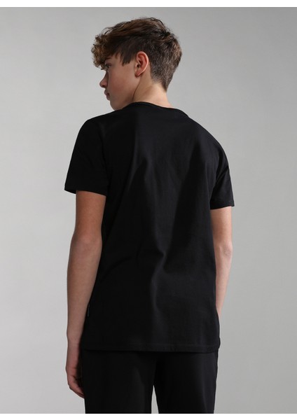Siyah Erkek Çocuk T-Shirt NP0A4H2Z0411 K S-Pınzon fiyatları