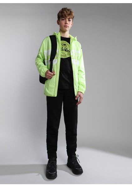 Siyah Erkek Çocuk T-Shirt NP0A4H2Z0411 K S-Pınzon indirimleri