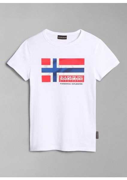 Çok Renkli Erkek Çocuk T-Shirt NP0A4H32FJ21 K S-Zamora fırsatları