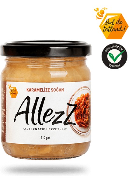 %100 Doğal Karamelize Soğan Paketi 6 x 210 gr
