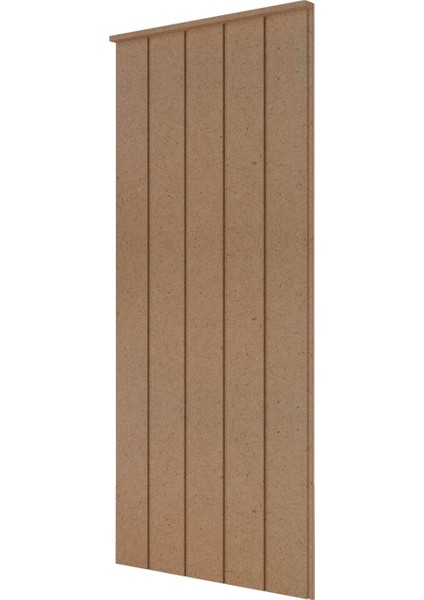 Dekoratif Duvar Paneli, Boyanabilir Ahşap 10 mm Ham Mdf Duvar Paneli
