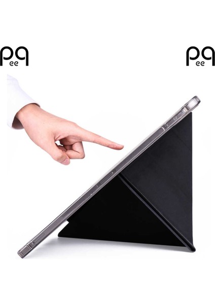 iPad Pro 12.9 Inç 2021 5.nesil Uyumlu Katlanabilir Kalemlikli Standlı Uyku Modlu Tablet Kılıfı indirimleri